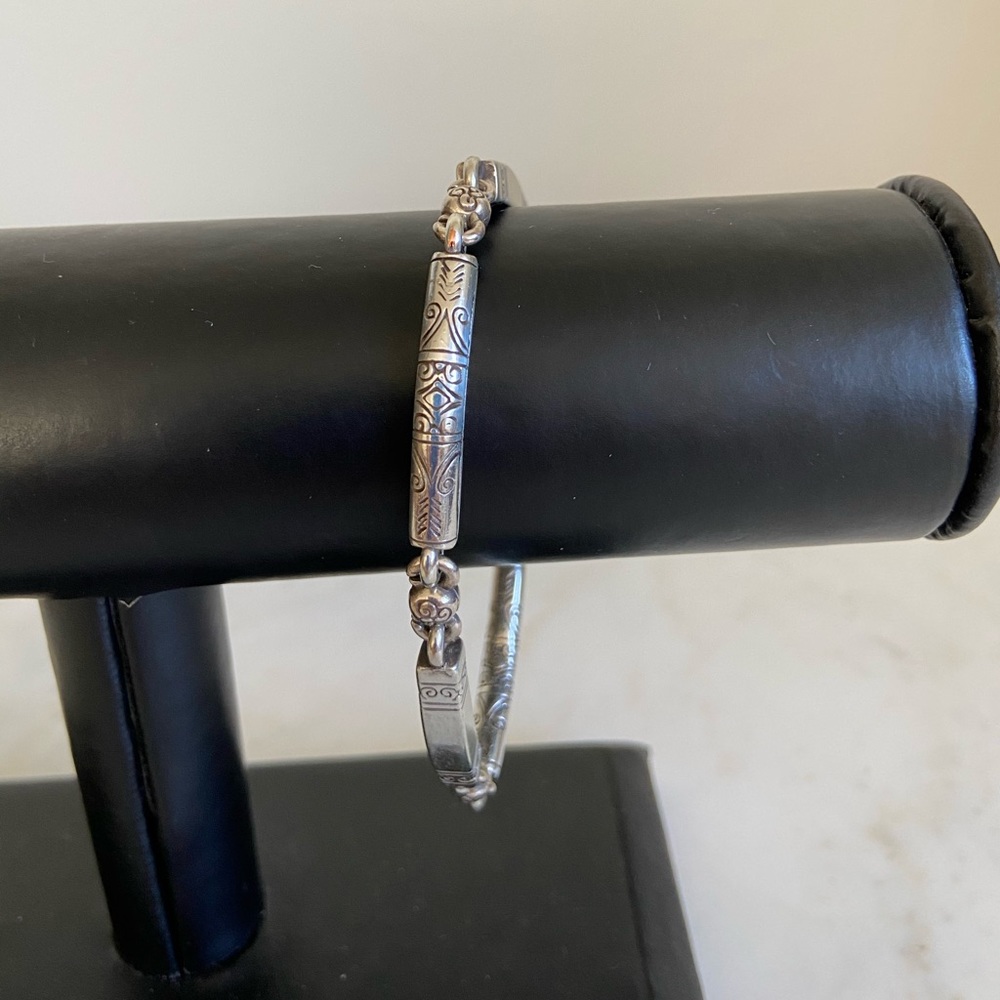 Brighton Silver Bar Bracelet